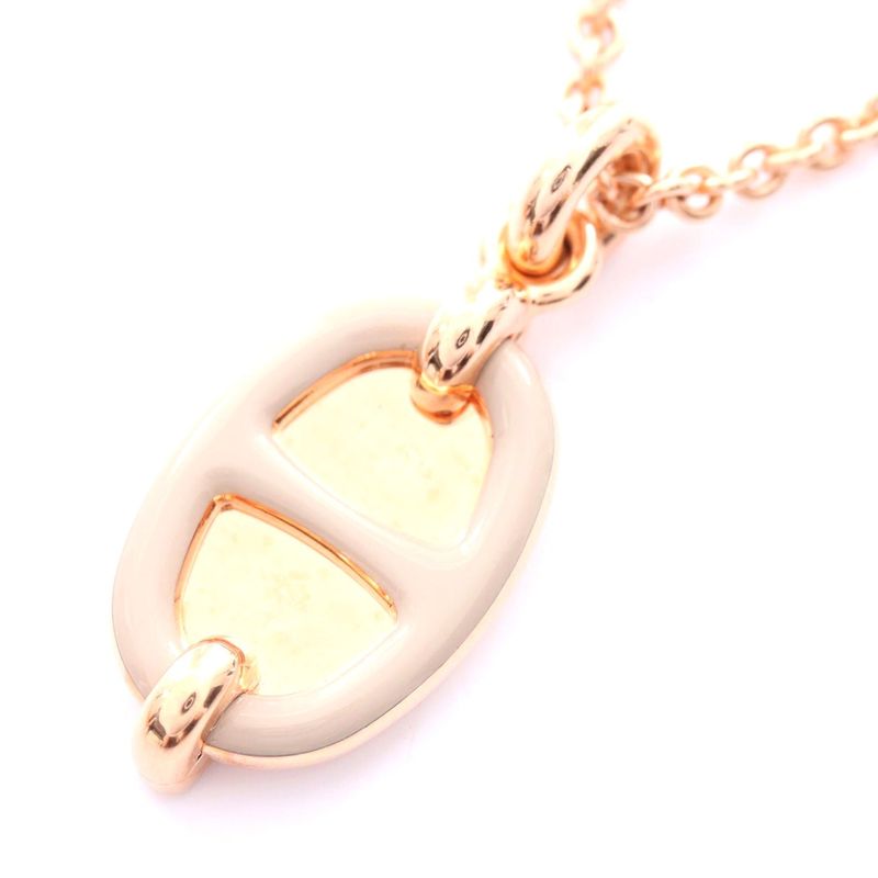 Hermes Chaine D'ancre Mini Necklace Gold